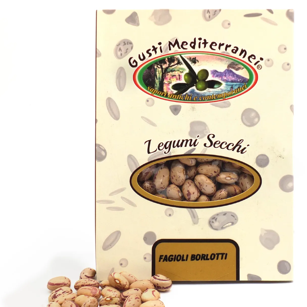 FAGIOLI BORLOTTI 500 GR