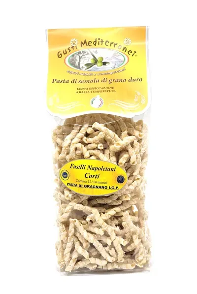 FUSILLI NAPOLETANI CORTI AL BRONZO busta gr 500