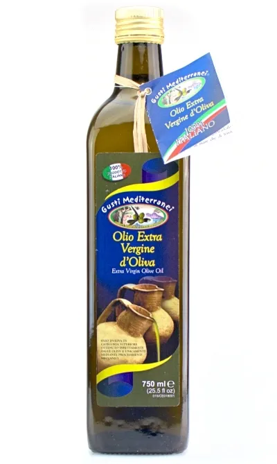 OLIO EXTRA VERGINE OLIVA 100% ITALIANO 750 ML