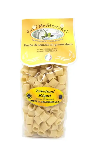 TUBETTONI RIGATI TRAFILA AL BRONZO busta gr 500